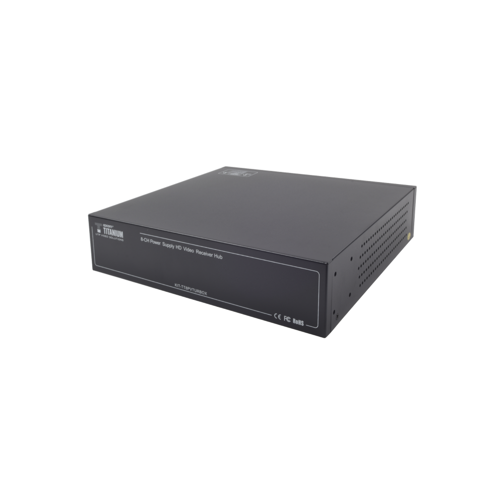 Kit de TRANSCEPTOR ACTIVO DE 8 CANALES / VIDEO+PODER en un solo Cable UTP / 150 metros en 4K, 200 metros en 5 MP/ Envía 36 Vcc y Recibe 12 Vcc / TODO INCLUIDO PARA RACK / Compatible con cámaras HD-TVI/CVI/AHD/CVBS / INSTALACIÓN LIMPIA - Image 6