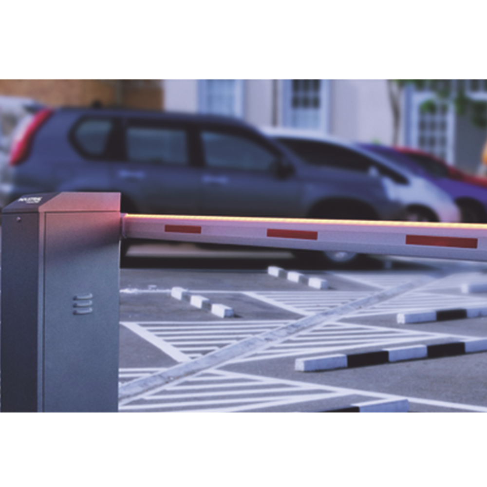 Kit COMPLETO Barrera Derecha XB / Brazo de 5 Metros con Iluminacion LED Rojo-Verde / Incluye Sensor de masa, Transformador, Lazo, Ancla, Fotoceldas 2 Controles Inalámbricos - Image 7