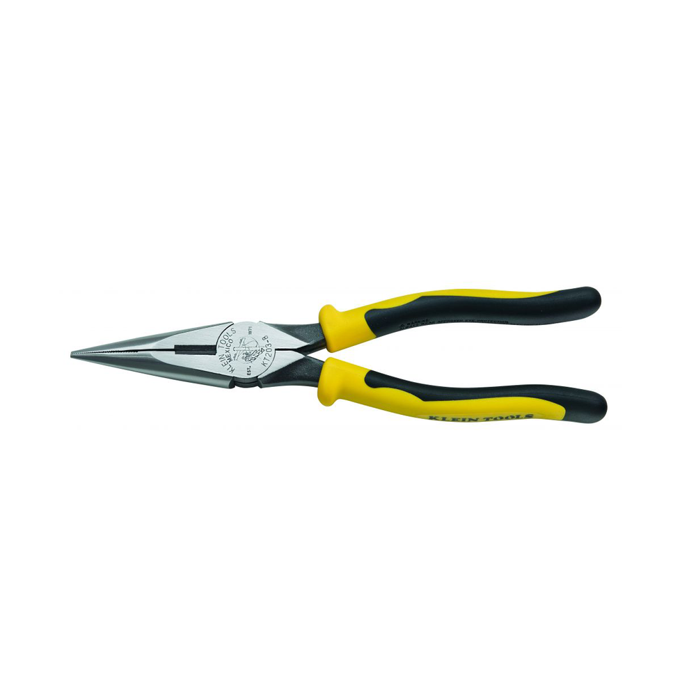 Pinzas de Punta Cónica con Corte Lateral de 8 Pulgadas. Con Tope para Máximo Agarre. - Image 2