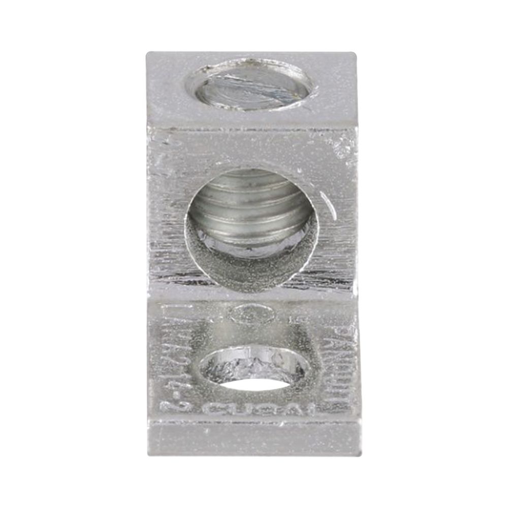 Conector Mecánico de Aluminio, de Un Orificio 1/4" y Un Barril, para Cable de 14 a 2 AWG. 1 Pieza - Image 2