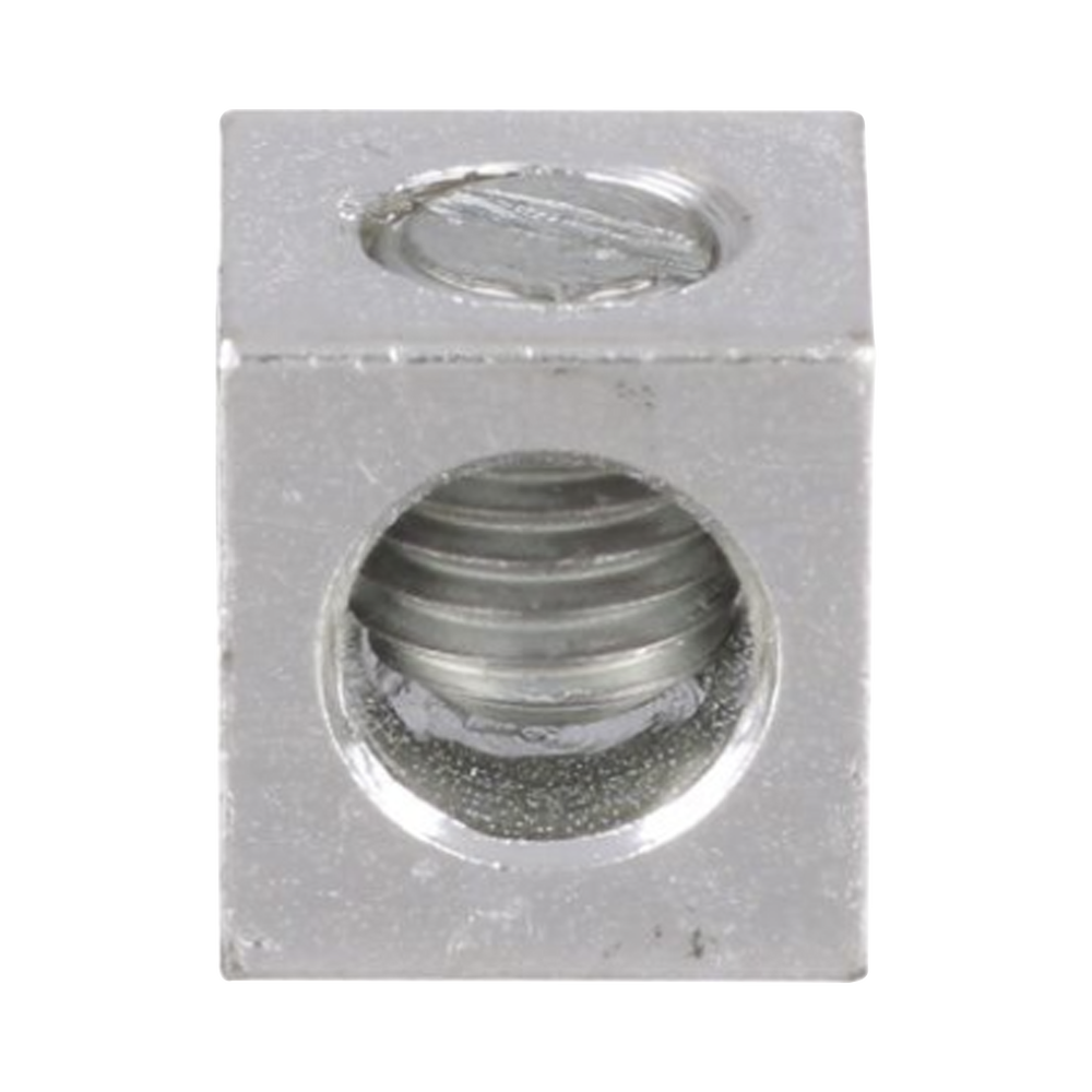 Conector Mecánico de Aluminio, de Un Orificio 1/4" y Un Barril, para Cable de 14 a 2 AWG. 1 Pieza - Image 4