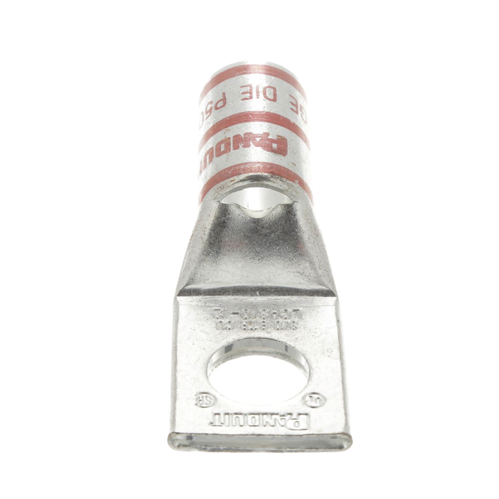 Zapata de compresión LCA3/0-12-X para cal. 3/0 Awg, Barreno para tornillo prisionero de 1/2, 1 Pz