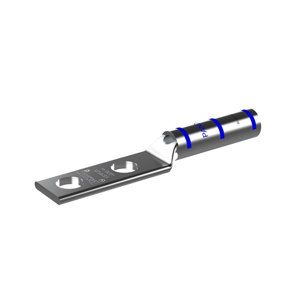 Terminal Doble Ojillo 1/4" para Cable 6 AWG (16mm entre orificios). 50 Piezas - Image 2