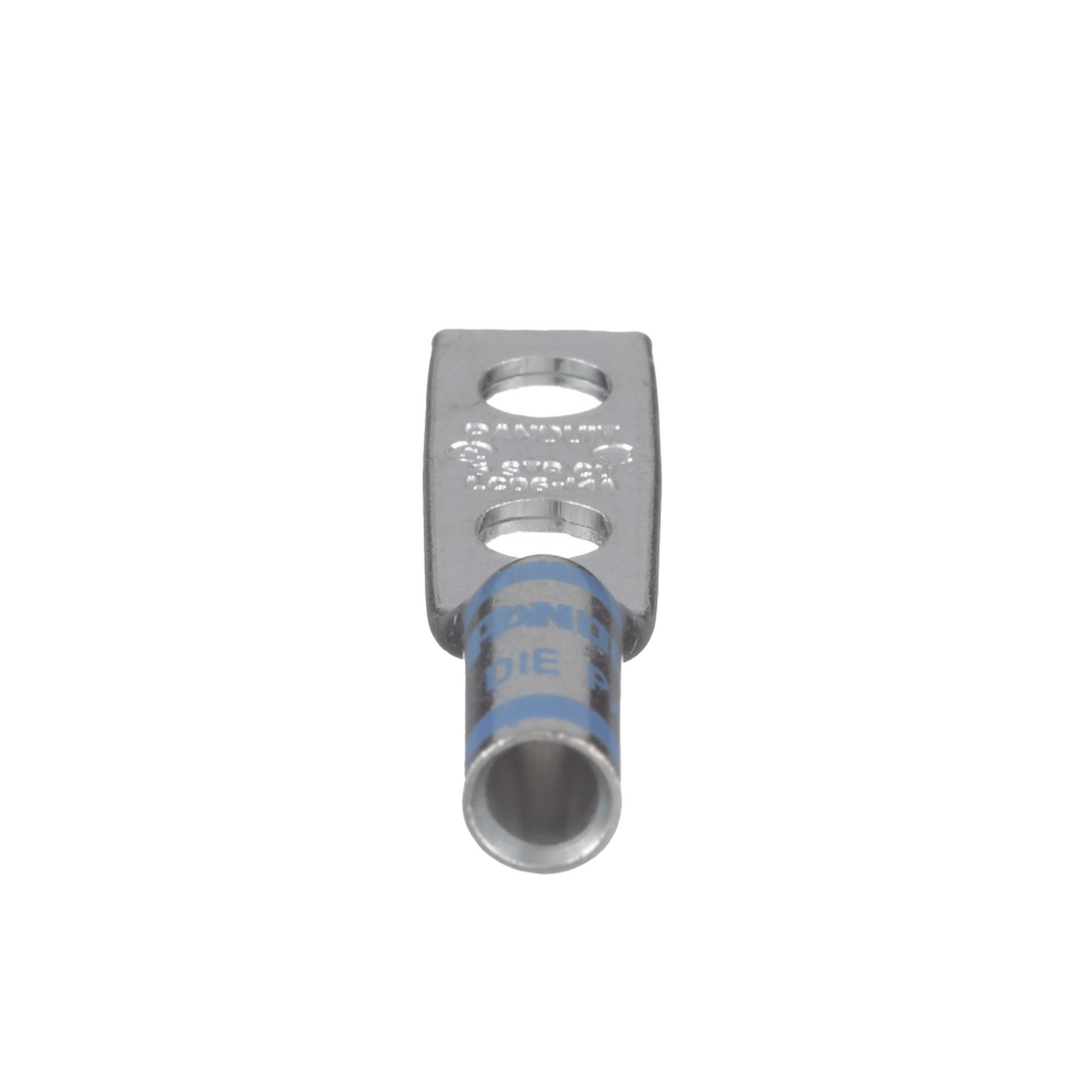 Zapata de compresión LCD6-14A-L para cal. 6 Awg, Doble barreno para tornillo prisionero de 1/4, Espaciado de orificio 16mm, 1 Pz - Image 3