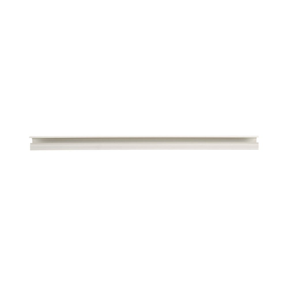 Canaleta LD10 de PVC rígido, con cinta adhesiva para instalación sin herramientas, de 38.4 x 24 x 1828.8 mm, Color Blanco Mate - Image 2