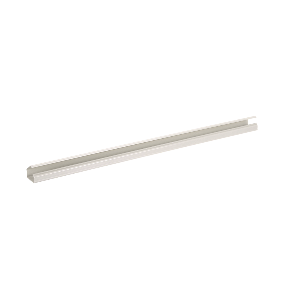 Canaleta LD10 de PVC rígido, con cinta adhesiva para instalación sin herramientas, de 38.4 x 24 x 1828.8 mm, Color Blanco Mate - Image 3