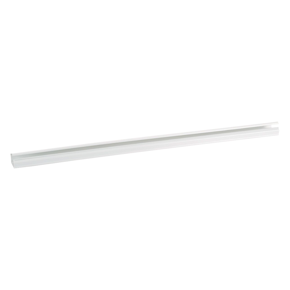 Canaleta LD10 de PVC rígido, con cinta adhesiva para instalación sin herramientas, de 38.4 x 24 x 1828.8 mm, Color Blanco - Image 3