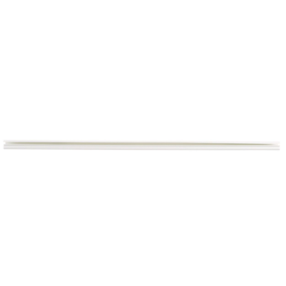 Canaleta LD5 de PVC rígido, con cinta adhesiva para instalación sin herramientas, 26 x 15 x 1828.8 mm, Color Blanco - Image 2