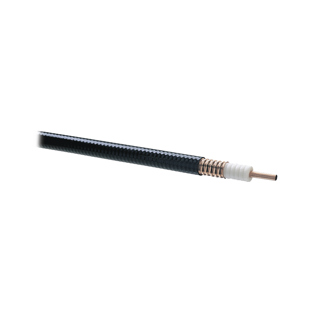 Cable coaxial Heliax de 7/8". Cobre corrugado. 100% Blindado