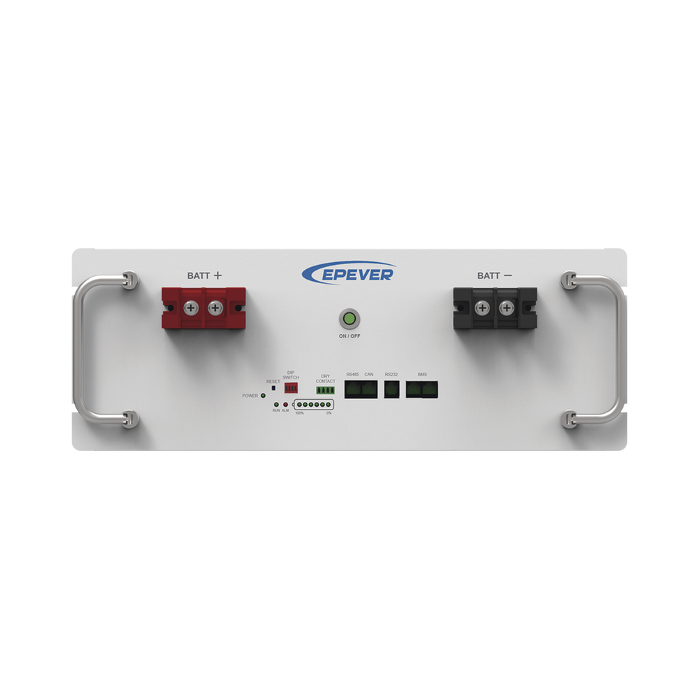 Batería de Litio LiFePO4 51.2Vcc, 5.12Kwh, Rack 4UR para Montaje en Rack, - Image 4