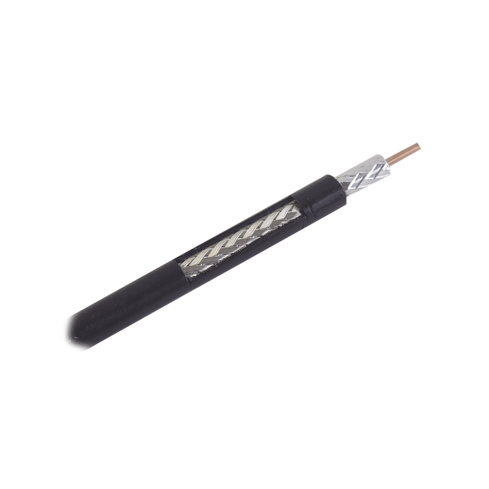 20 A?os de Servicio al Exterior, Bobina de 305 Metros (1000 Pies), Cable Coaxial de 75 Ohms, Conductor de Cobre S?lido