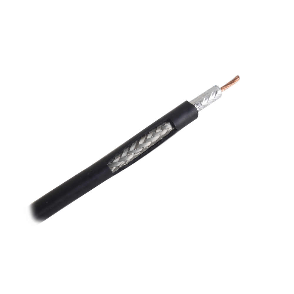 RG-8X, Metro de Cable Coaxial Ultra Flexible, Conductor Central de Cobre Trenzado, Malla de Cobre Esta?ado, 50 Ohms