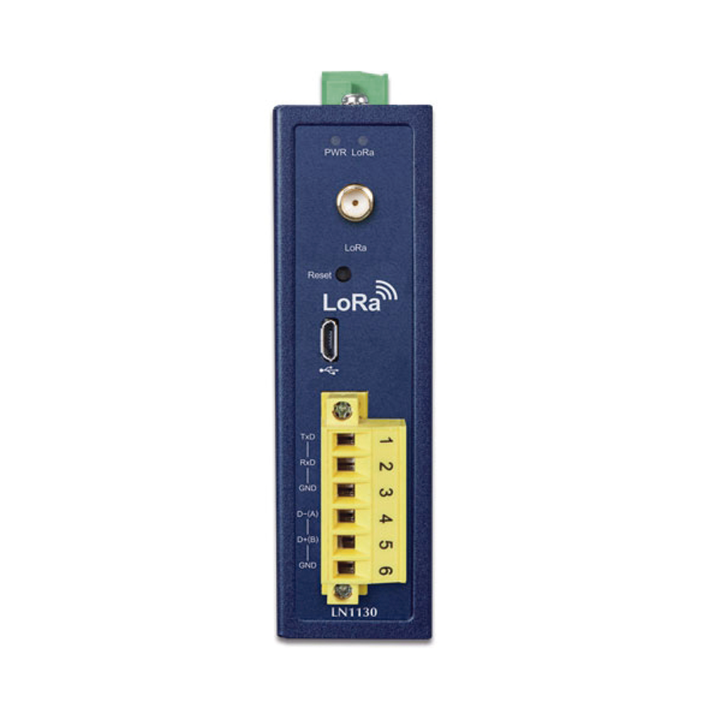 (LoRa) Controlador de Nodo Industrial IP30 (Modbus RS232, RS485) - Image 2