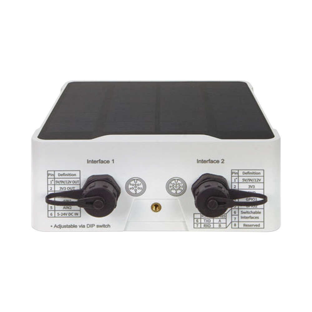 (LoRa) Controlador de nodo IP67 para exterior Industrial, Compatible con LoRaWAN, Con Celda Solar y Batería Integrada