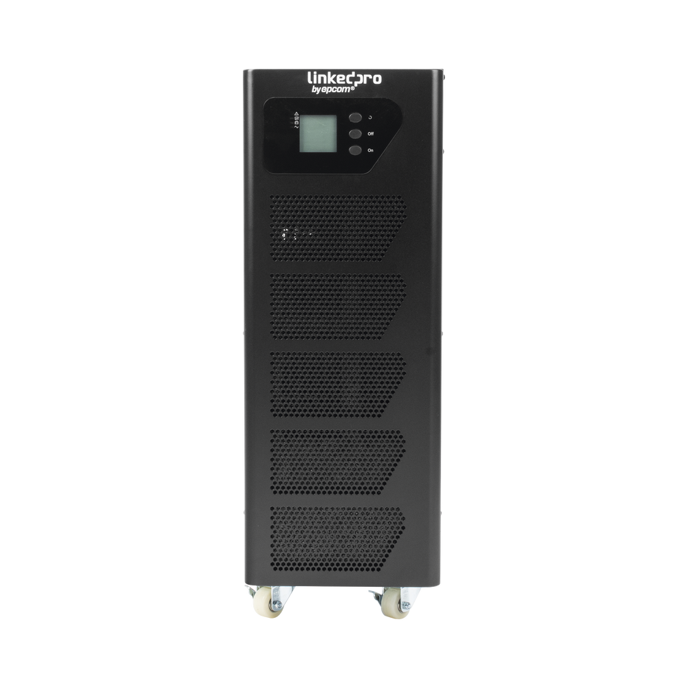 UPS Tipo Torre de 10KVA, Online Doble Conversión, 200 - 240 Vac de Entrada y 220Vca o 120Vca de salida Fase Dividida, Onda Senoidal Pura