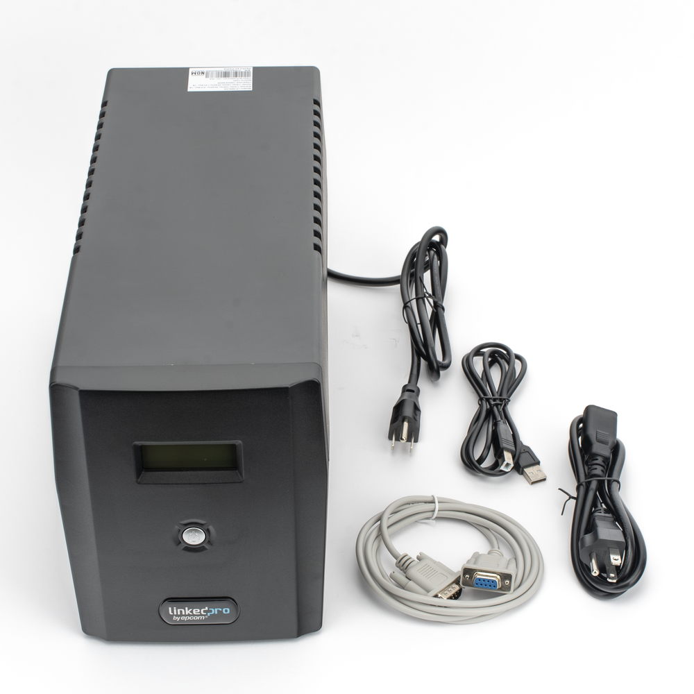 UPS 1500VA/900 W Pantalla LCD / Línea Interactiva 120Vca / 8 tomas 5-15R (6 Respaldadas) / Regulación de Voltaje / Protección RJ45 - Image 4