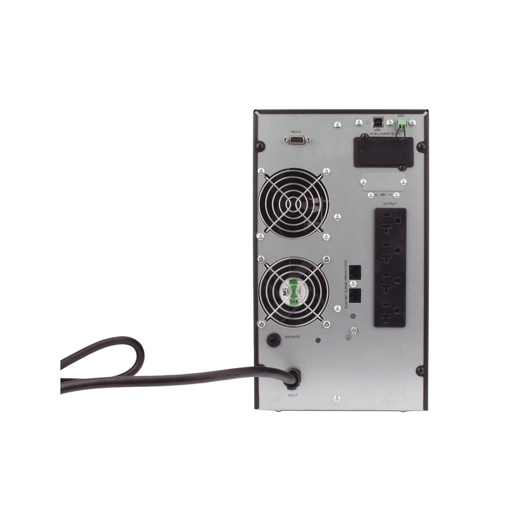 UPS 2000VA/1800W Online Doble Conversión /Pantalla LCD / 4 tomas 5-15R / Regulación de Voltaje / Protección RJ45 - Image 3