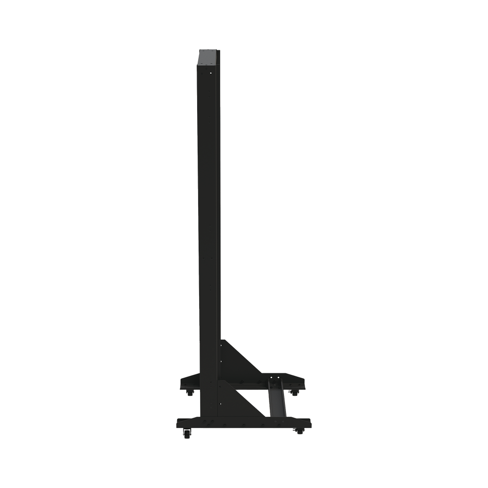 Rack Móvil de Acero de 2 Postes, 45 UR, Incluye 4 Ruedas Uso Rudo. - Image 2