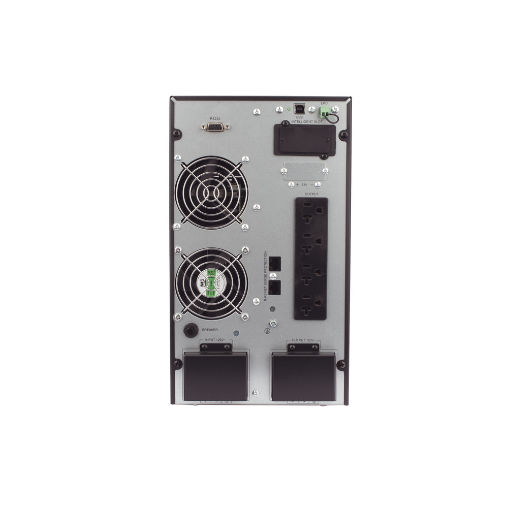 UPS 3000VA / 2700W Online Doble Conversión /Sin Cable de Alimentación/ 4 tomas 5-15R / Regulación de Voltaje / Protección RJ45 - Image 5