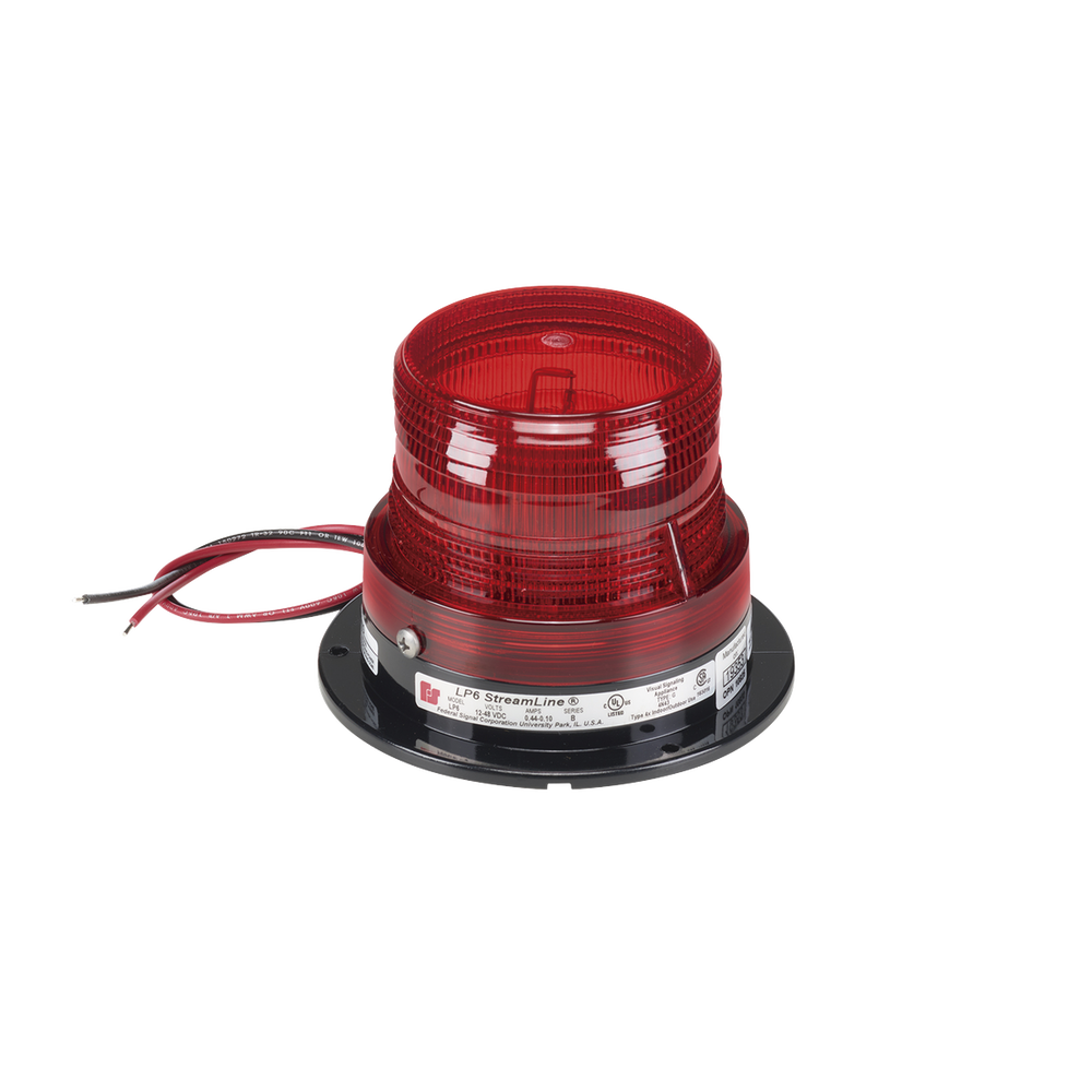 Estrobo streamline, mini, 12-48 Vcc, rojo