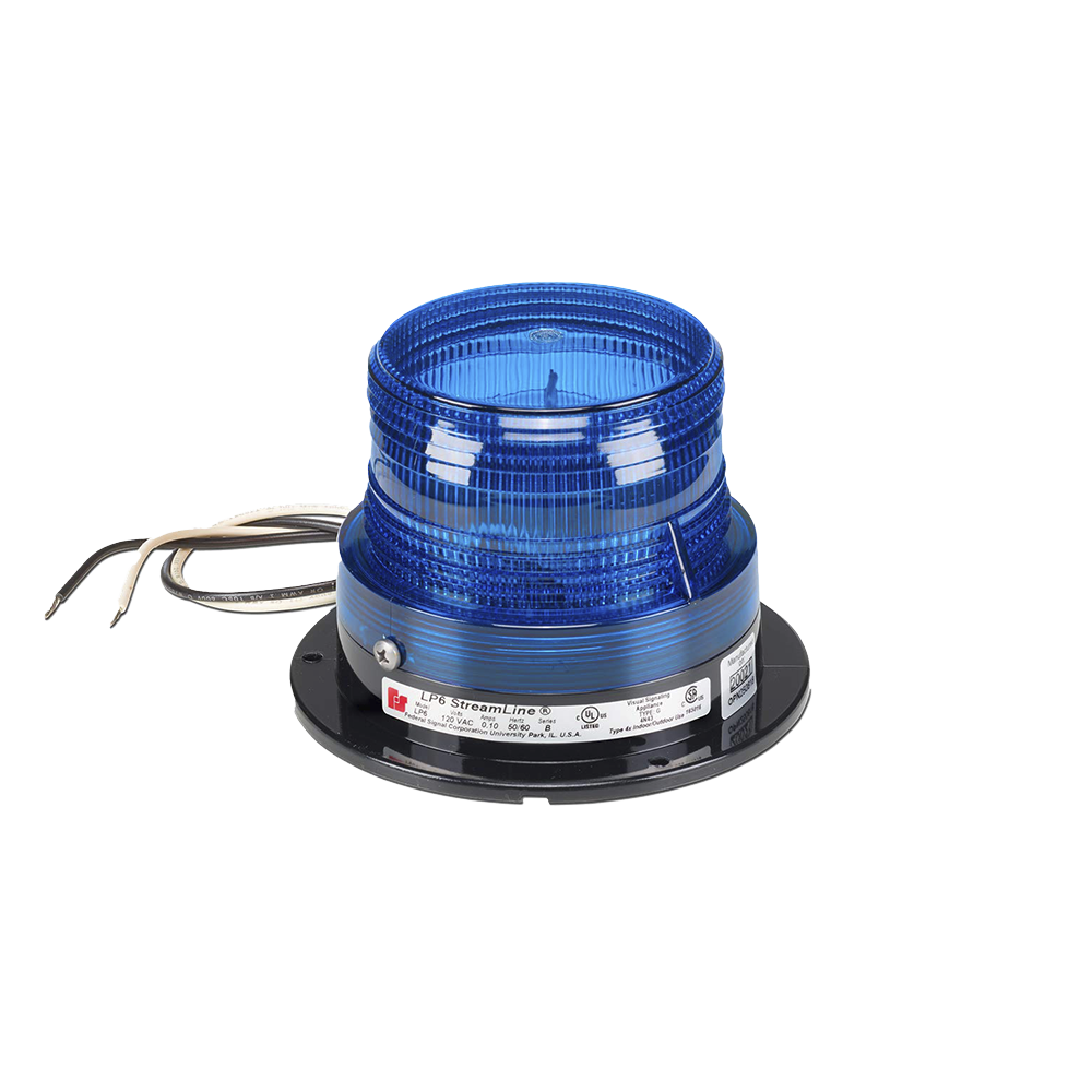 Estrobo Serie Streamline, Mini, 120 Vca, Azul