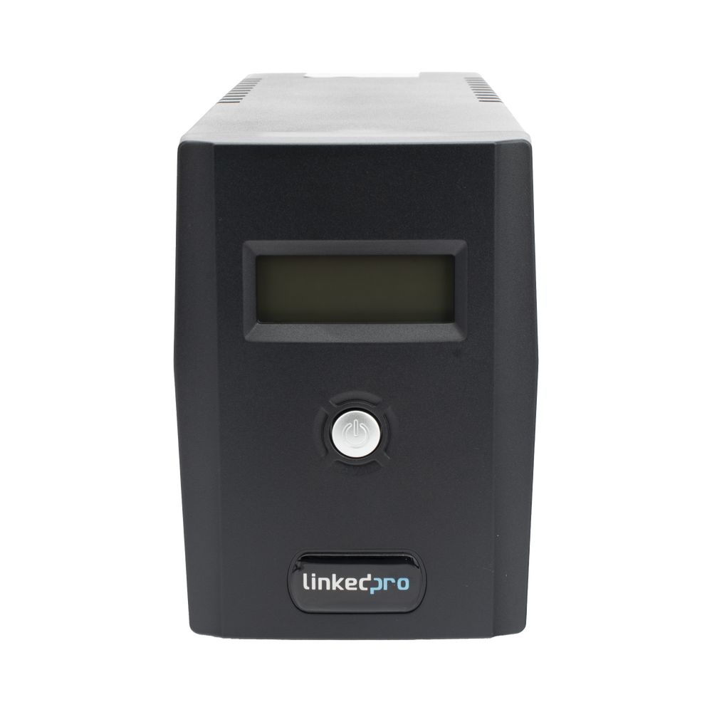 UPS 800VA/480 W Pantalla LCD / Línea Interactiva 120Vca / 6 tomas 5-15R (4 Respaldadas) / Regulación de Voltaje / Protección RJ45 - Image 2