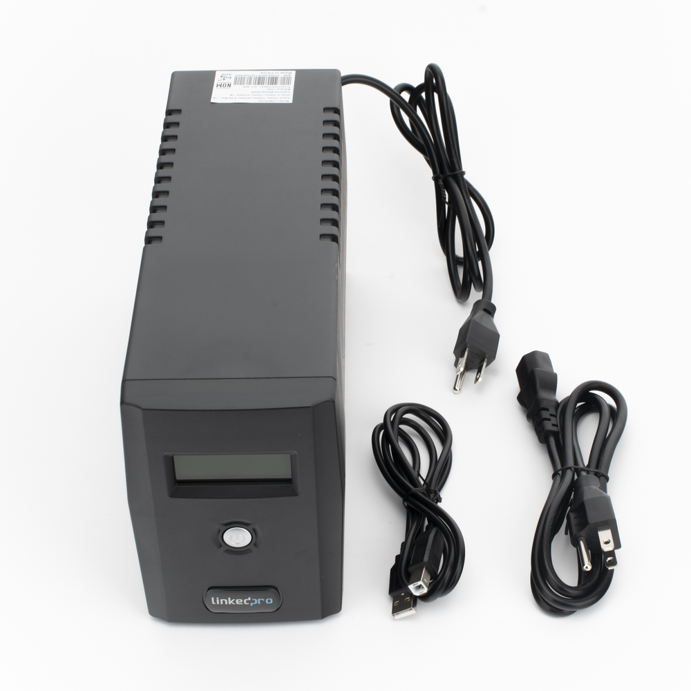 UPS 800VA/480 W Pantalla LCD / Línea Interactiva 120Vca / 6 tomas 5-15R (4 Respaldadas) / Regulación de Voltaje / Protección RJ45 - Image 4