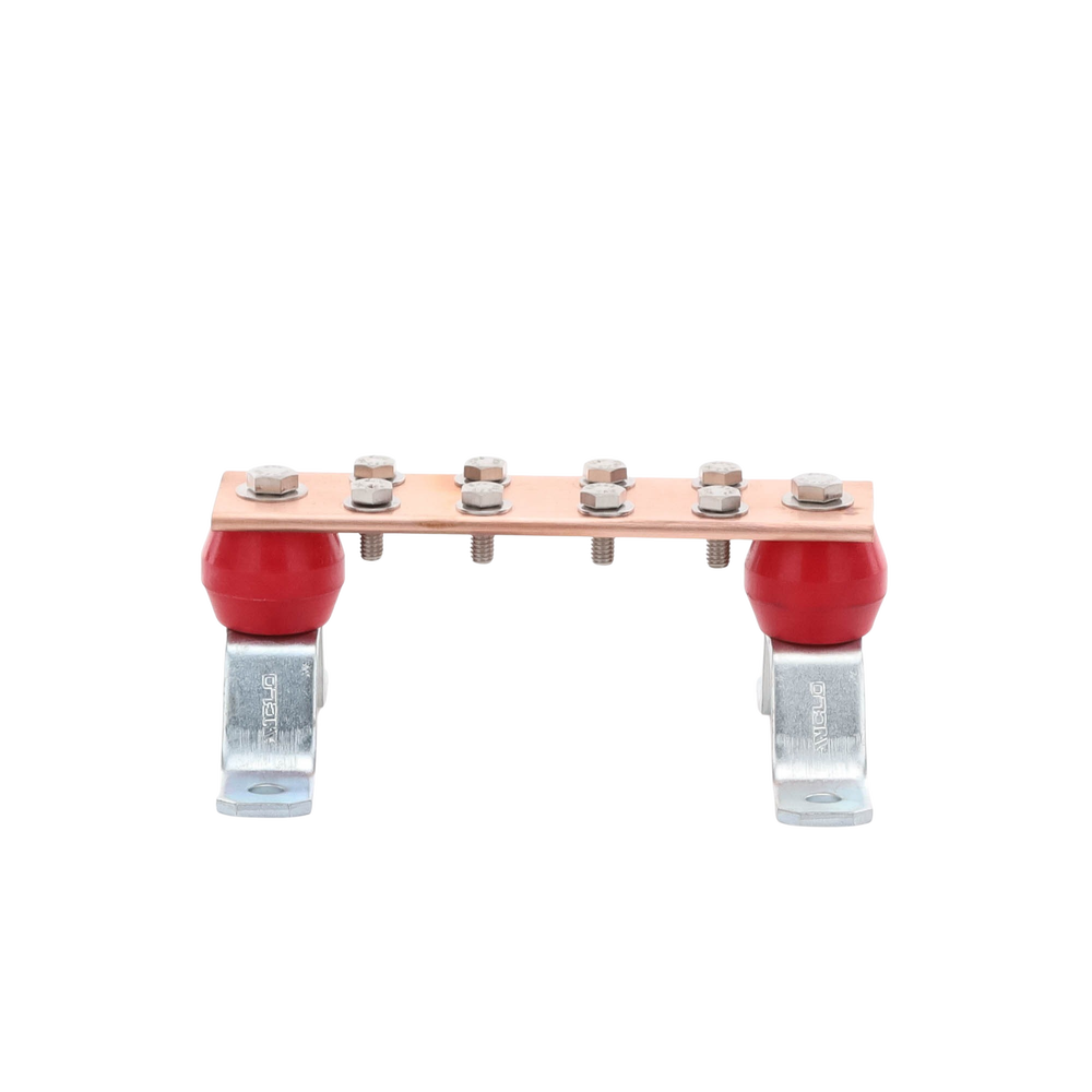 Barra de Unión con 1000 A de Capacidad. Incluye Montaje para Muro y Aisladores. - Image 4