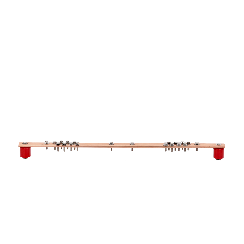 Barra de Distribución de Tierra Física para Montaje en Rack 19"