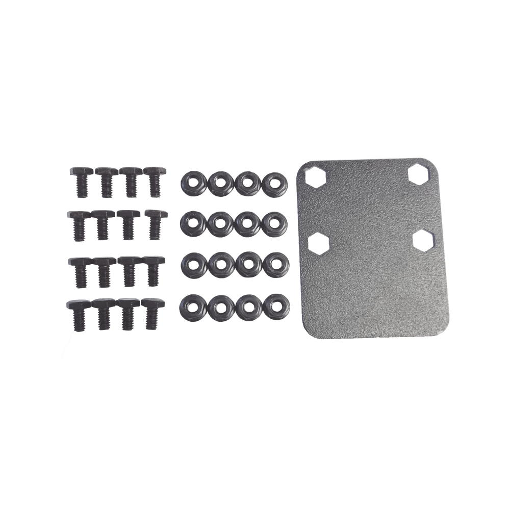 Juego de 4 Ruedas para Gabinetes Linkedpro Terminación R2 (2 con freno, 2 libres) - Image 2