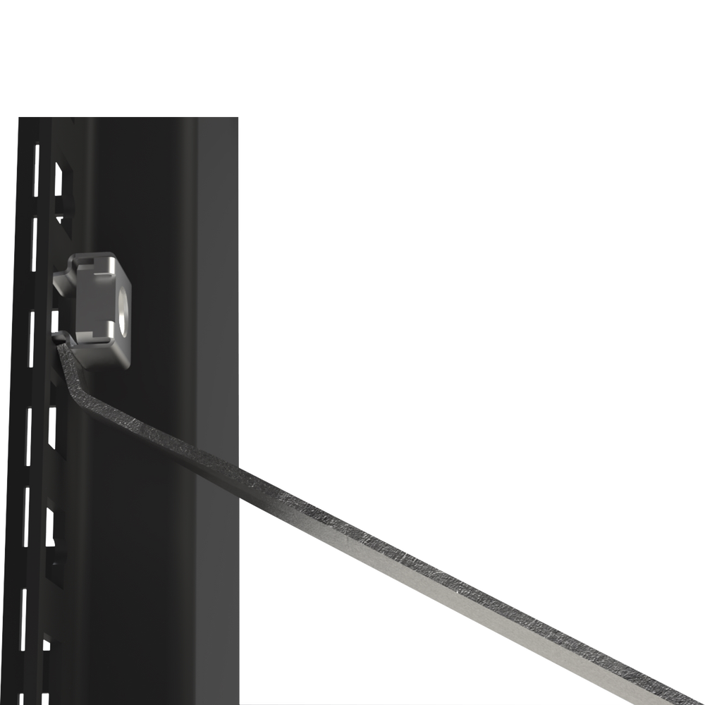 Llave Compacta para Colocar / Retirar Tuercas Enjauladas en Rack Perforación Cuadrada - Image 2