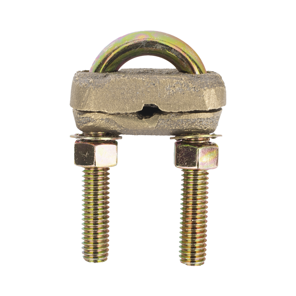 Conector Tipo Perro para Varilla 5/8" a Cable Calibre 4  a 2/0 AWG