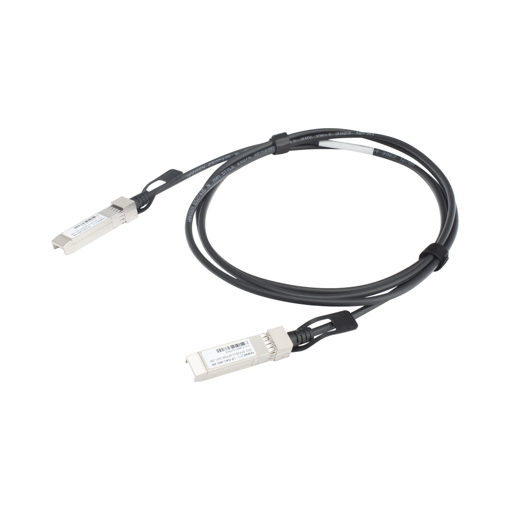 Cable DAC SFP28 de 25 Gbps a 25 Gbps / Passive Direct Attach Copper Twinax Cable / Longitud: 2 metros
