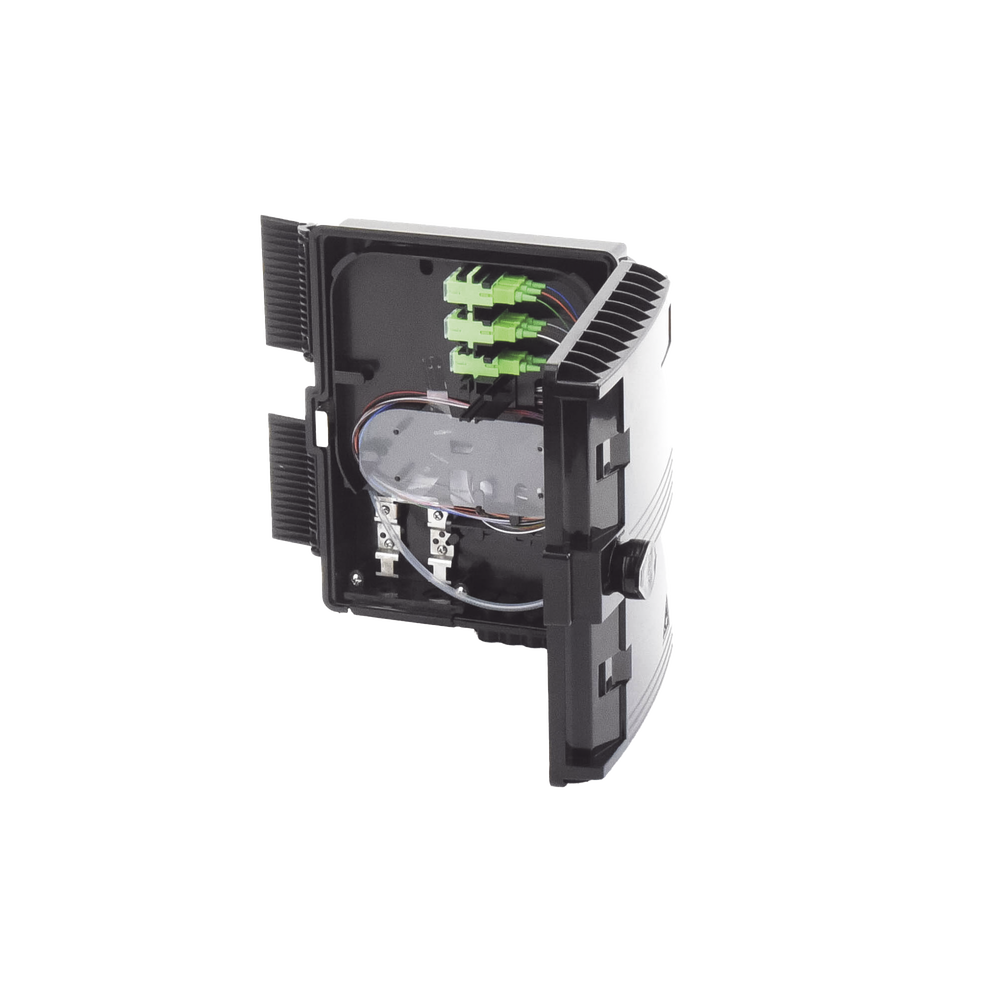 Cierre de Empalme para 24 Fusiones de Fibra ?ptica, Interior/Exterior, con 8 Acopladores SC/APC y Splitter 1x8 SC/APC Incluido, IP65 - Image 2