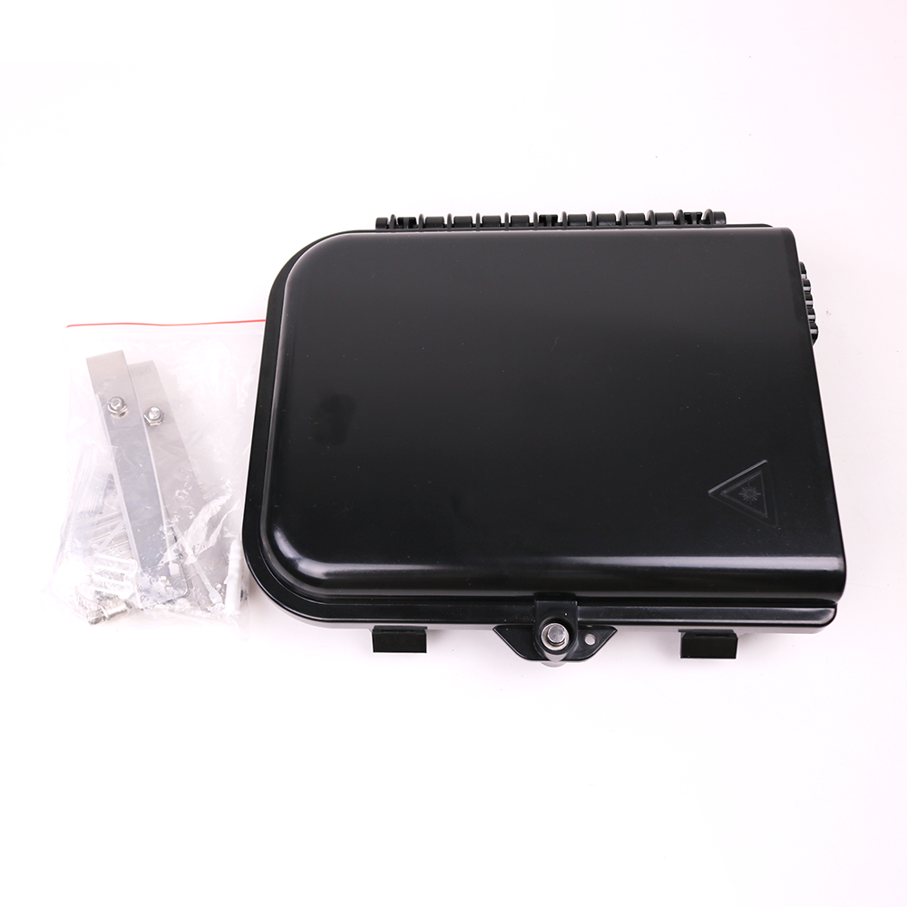 Cierre de Empalme para 24 fusiones de fibra óptica, Interior/Exterior, 3 Entradas para Cable Ø 6-12mm, con 8 acopladores SC/APC y splitter 1x8 SC/APC Incluido, IP65 - Image 3