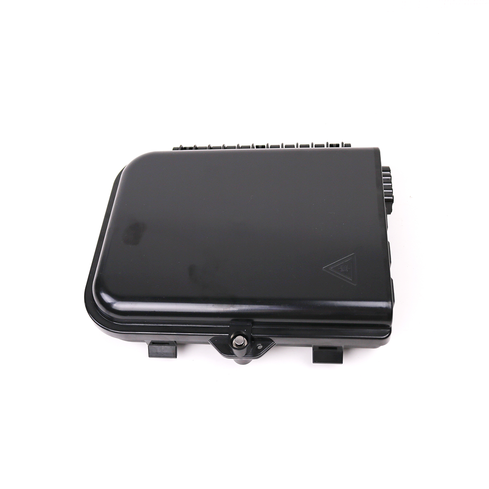 Cierre de Empalme para 24 fusiones de fibra óptica, Interior/Exterior, 3 Entradas para Cable Ø 6-12mm, con 8 acopladores SC/APC y splitter 1x8 SC/APC Incluido, IP65 - Image 2