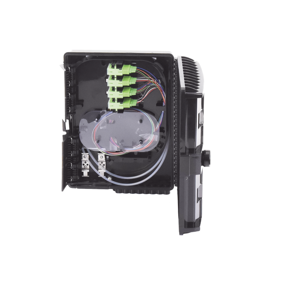 Cierre de Empalme para 24 Fusiones de Fibra ?ptica, Interior/Exterior, con 16 Acopladores SC/APC y Splitter 1x16 SC/APC Incluido, IP65 - Image 2