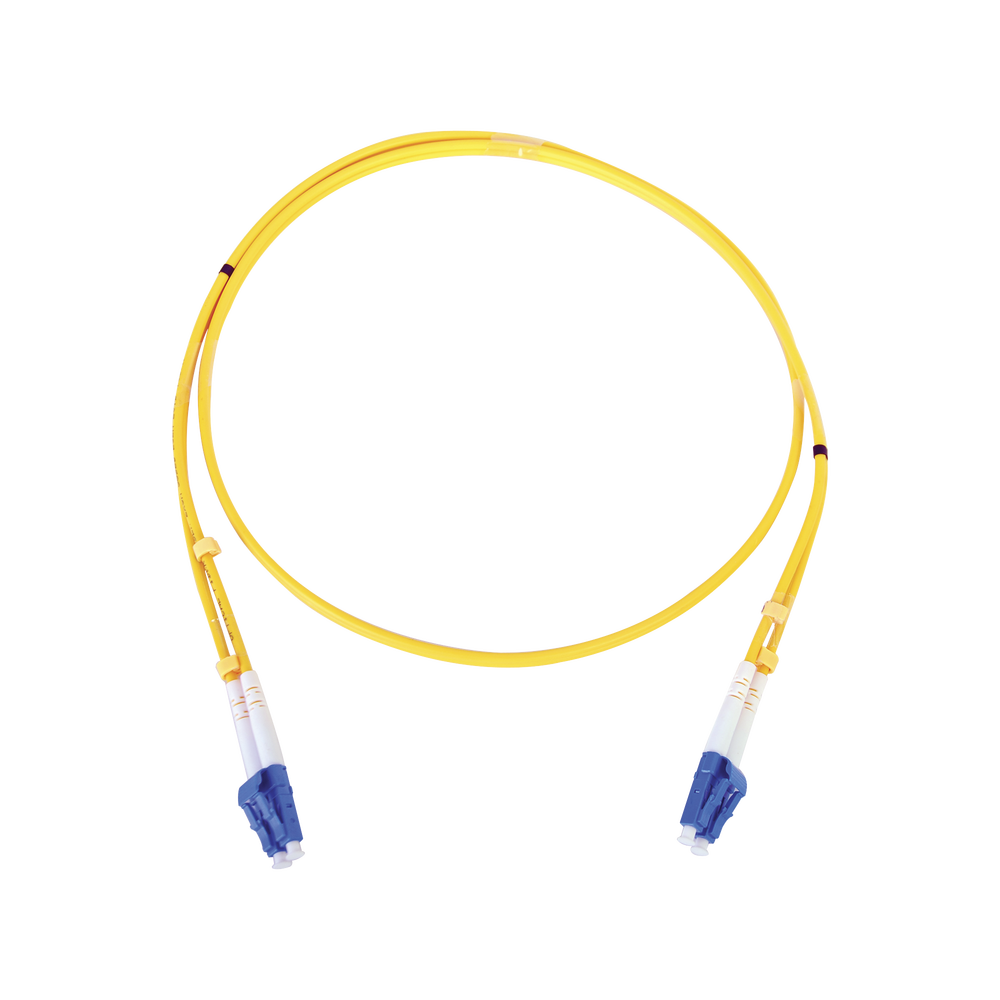 Jumper de Fibra ?ptica Monomodo LC/LC Duplex de 1 Metro (3.28 Pies)