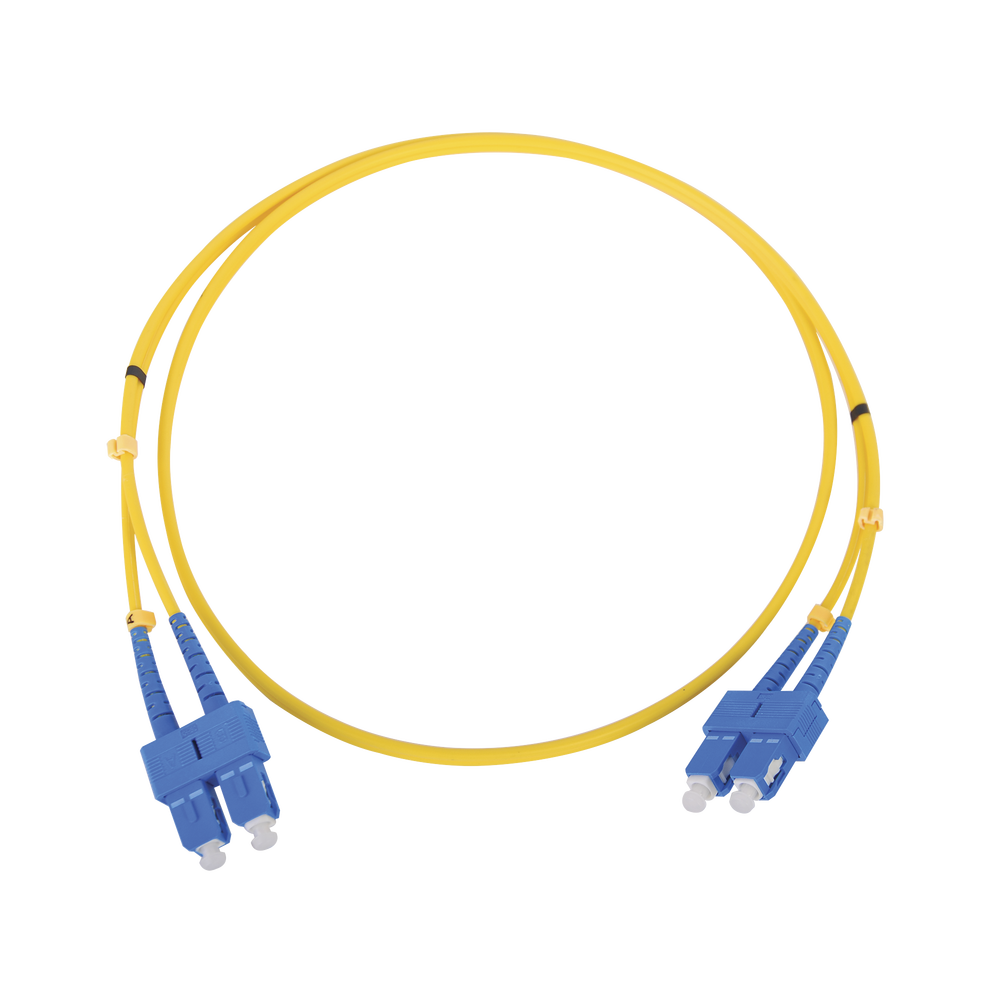 Jumper de Fibra ?ptica Monomodo SC/SC Duplex de 5 Metros (16.40 Pies)