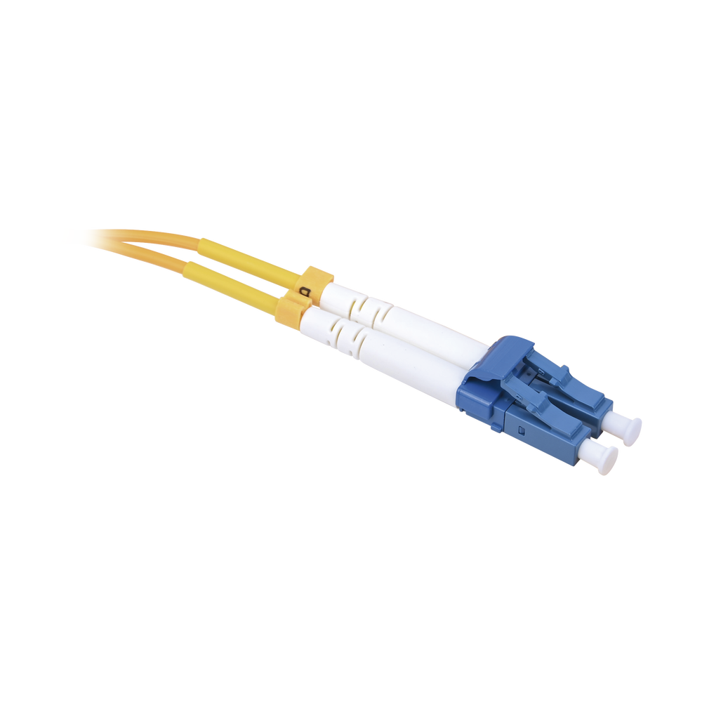 Jumper de Fibra ?ptica Monomodo 9/125 LC/UPC-SC/APC, PVC, 2.0 mm, D?plex, Amarillo, 3 Metros (9.84 Pies) - Image 3