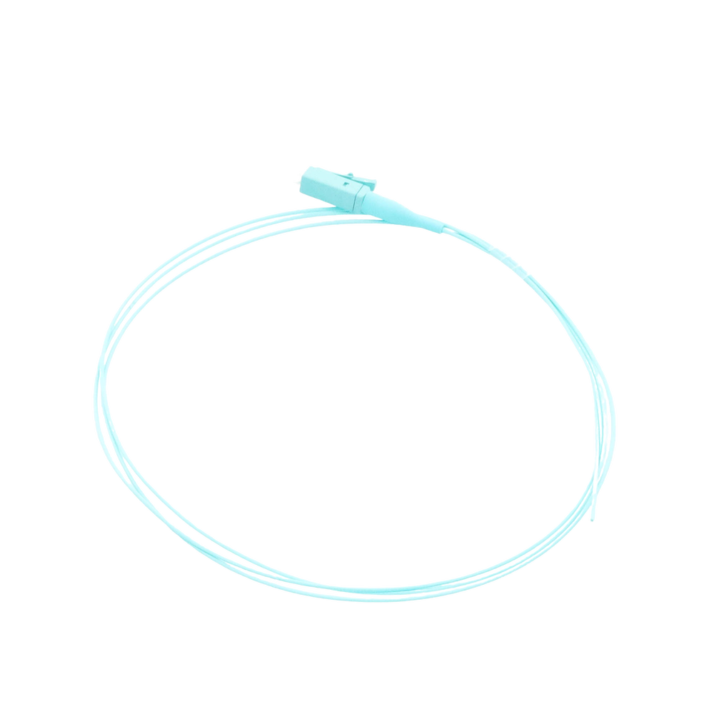 Pigtail de Fibra ?ptica Simplex LC, PVC, OM4 50/125, Aqua, 1 Metro (3.28 Pies) - Image 3
