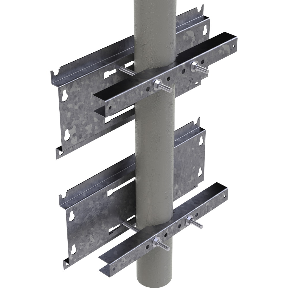 Herraje para Fijación a Pared, Torre o Poste compatible con LP-FORTE-16UR3 y LP-FORTE-24U-R3 - Image 3