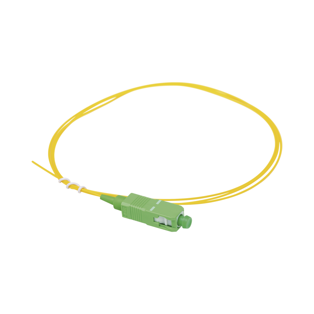 Pigtail de Fibra ?ptica Monomodo SC/APC, Simplex de 1 Metro (3.28 Pies)