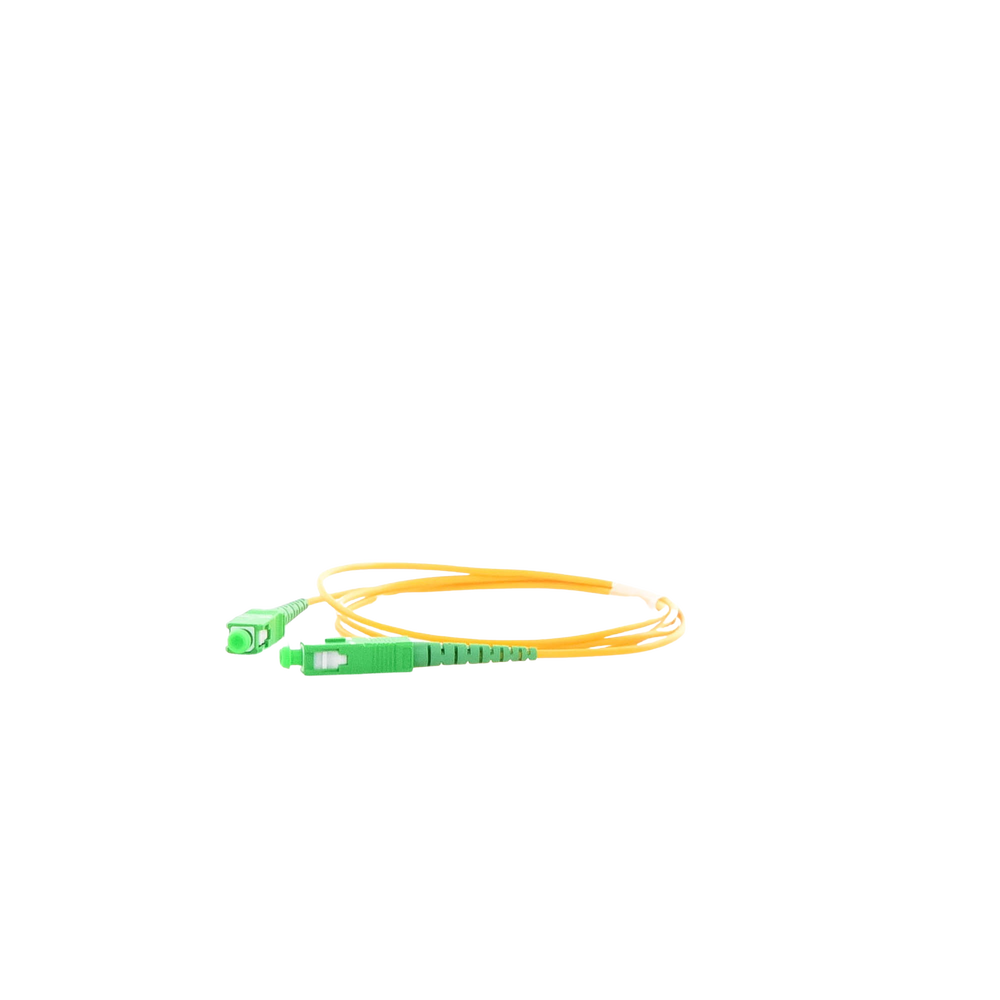 Jumper de Fibra ?ptica Monomodo SC/APC-SC/APC Simplex, Color Amarillo, 1 Metro (3.28 Pies) - Image 3
