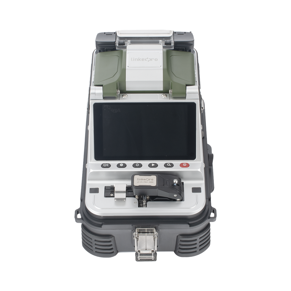 Fusionadora de Fibra ?ptica Multimodo y Monomodo / 6 Motores / Alineaci?n por N?cleo / OPM + VFL / Cleaver El?ctrico de un Solo Paso / Capacitaci?n Remota Gratuita