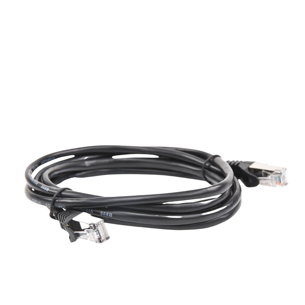 Cable de Parcheo FTP Cat5e - 2.0 Metros (6.56 Pies) - Negro - Image 2