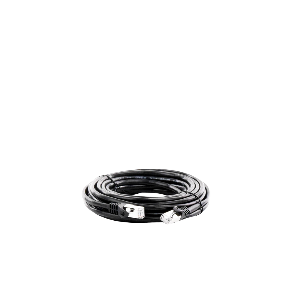 Cable de Parcheo FTP Cat5e - 7.0 Metros (22.97 Pies) - Negro - Image 2