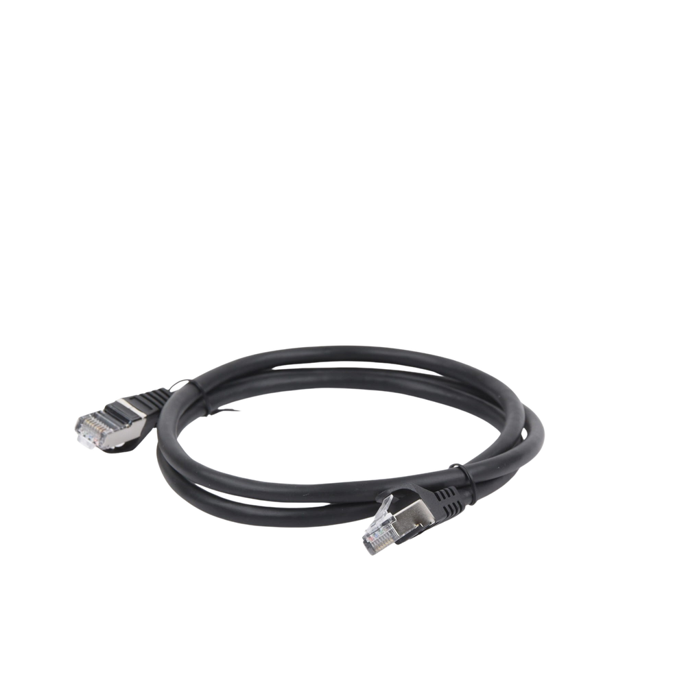 Cable de Parcheo FTP Cat6 - 1.0 Metro (3.28 Pies) - Negro - Image 2