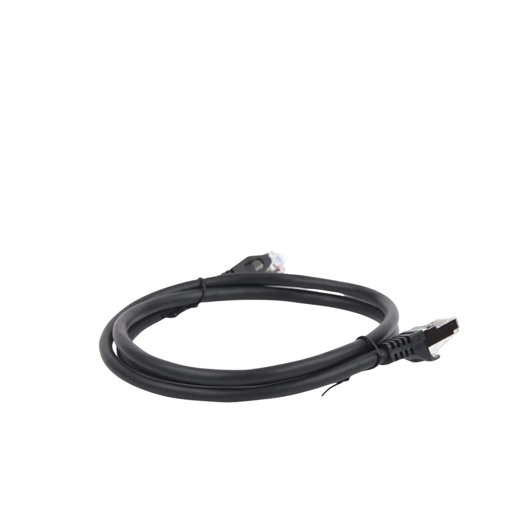 Cable de Parcheo FTP Cat6 - 1.0 Metro (3.28 Pies) - Negro - Image 3