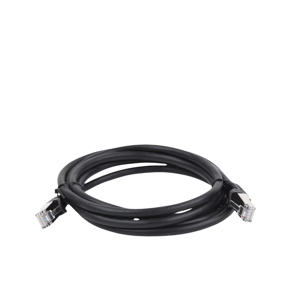 Cable de Parcheo FTP Cat6 - 2.0 Metros (6.56 Pies) - Negro